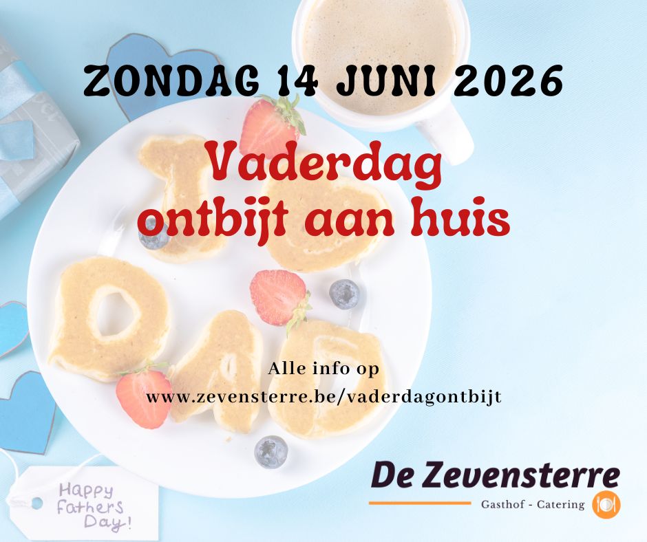 Vaderdagontbijt - zondag 14 juni 2026