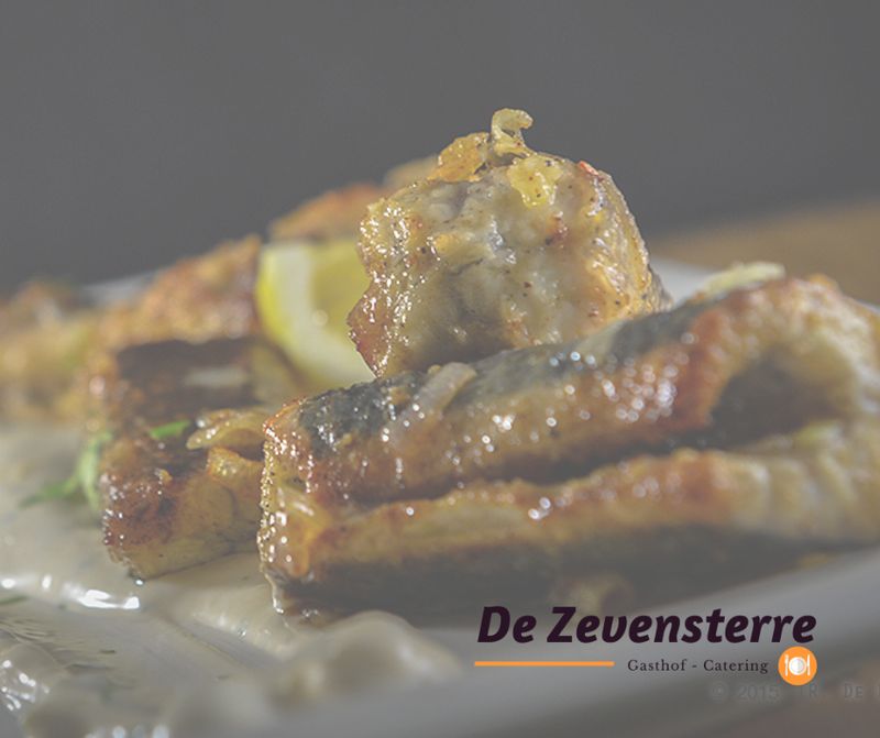 Zondag 1 november: Gebakken paling met verse tartaarsaus, een slaatje en voorgebakken frieten