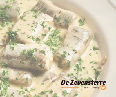 Zondag 1 november: Paling in roomsaus met een slaatje en voorgebakken frieten