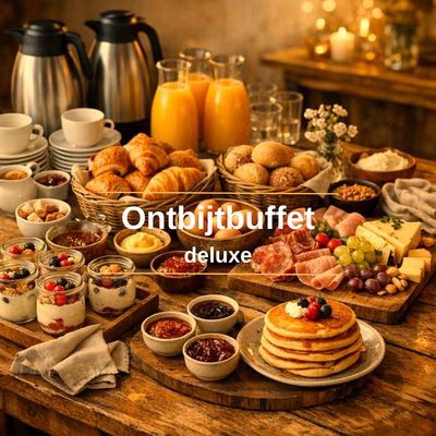 Ontbijtbuffet deluxe - vanaf 15 personen