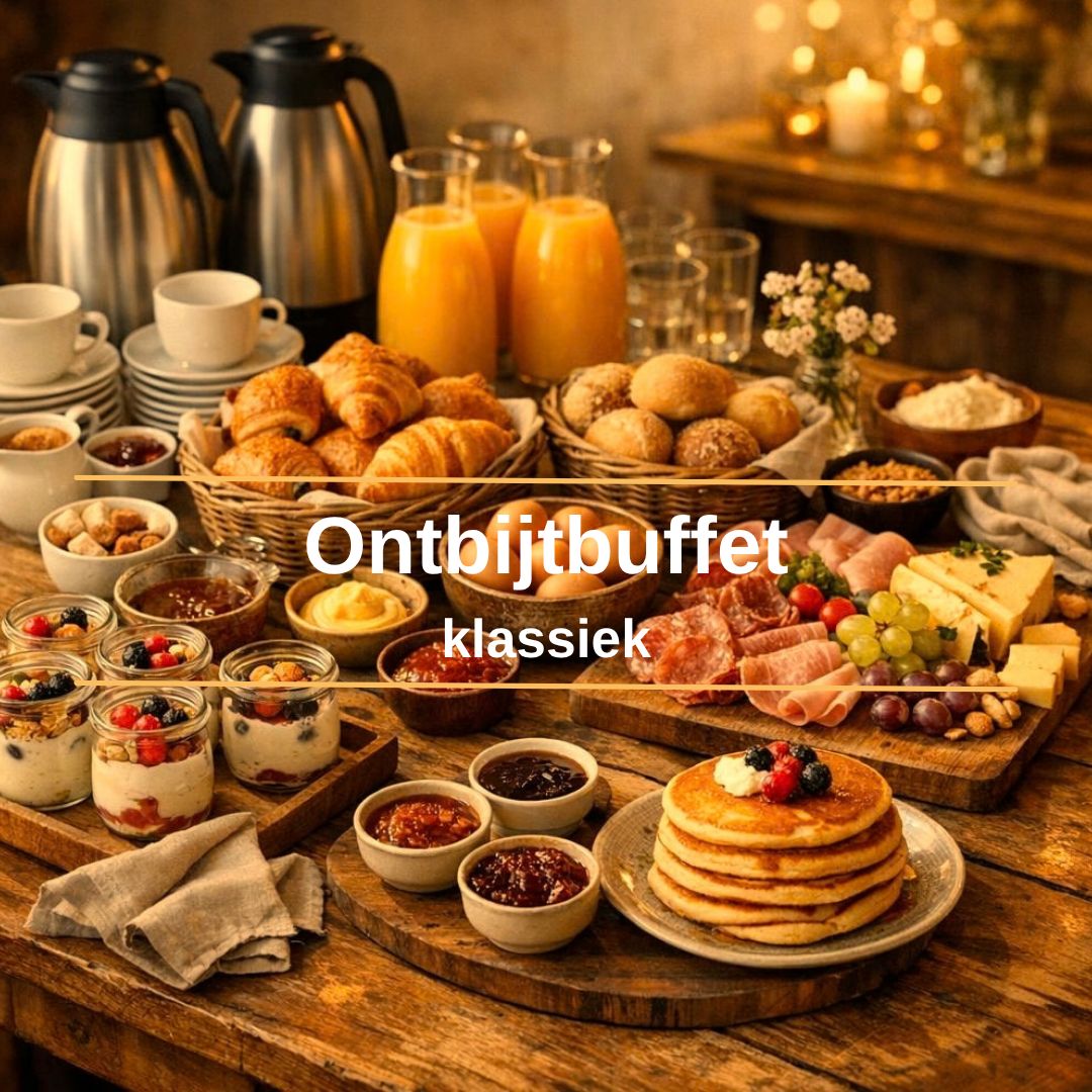 Ontbijtbuffet klassiek - vanaf 15 personen