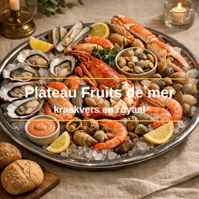Fruit de mer deluxe - vanaf 10 personen