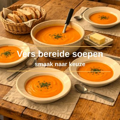 Verse bereide soep - vanaf 6 liter
