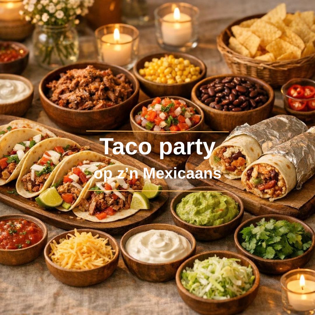 Taco party - vanaf 10 personen