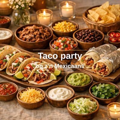 Taco party - vanaf 10 personen