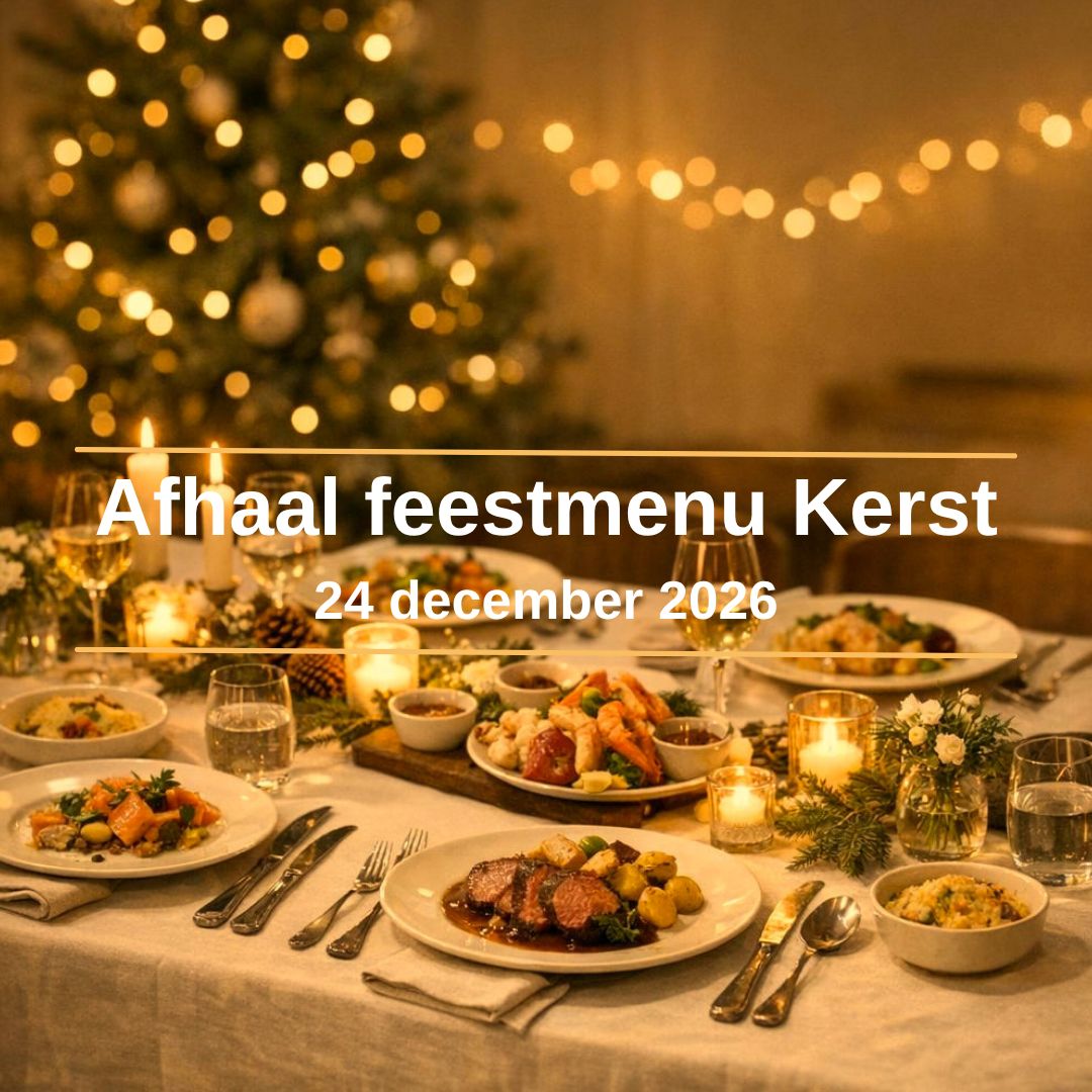 Afhaal feestmenu Kerst - vanaf 1 persoon