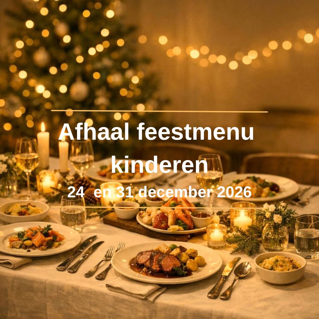 Afhaal kindermenu Kerst, Oud- en Nieuwjaar - vanaf 1 persoon