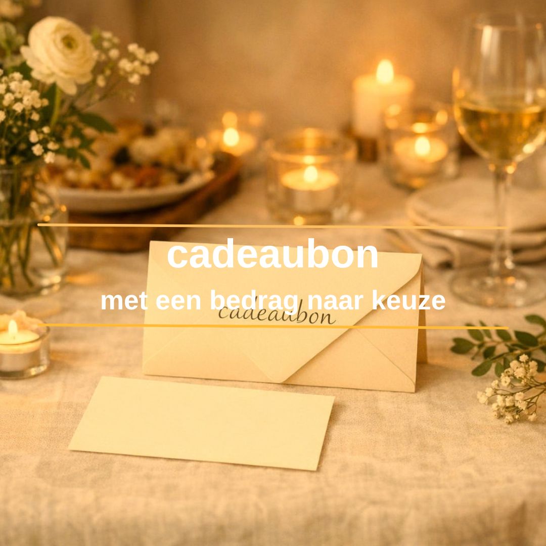 Cadeaubon - met een bedrag naar keuze