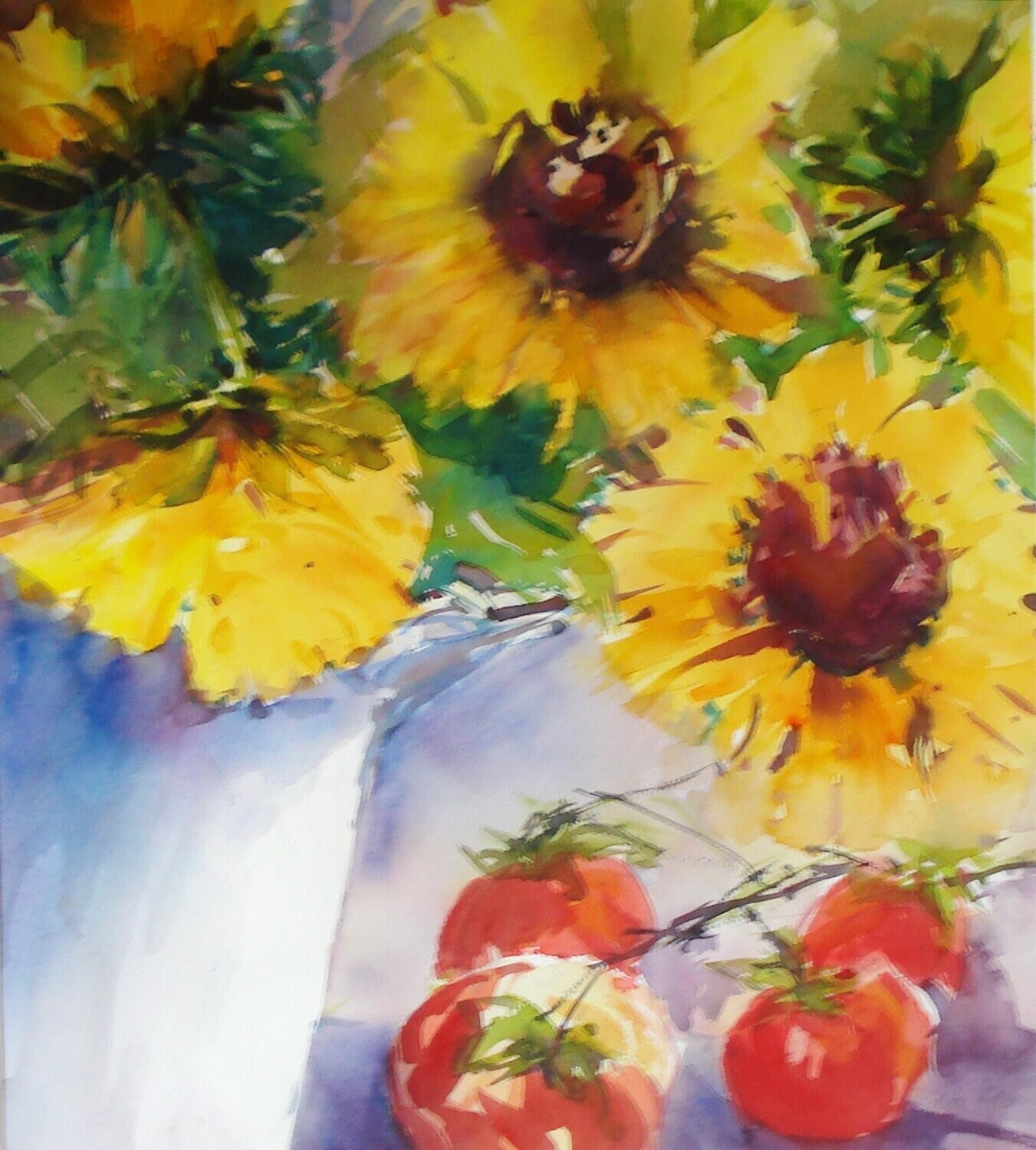 Sonnenblumen-Stillleben