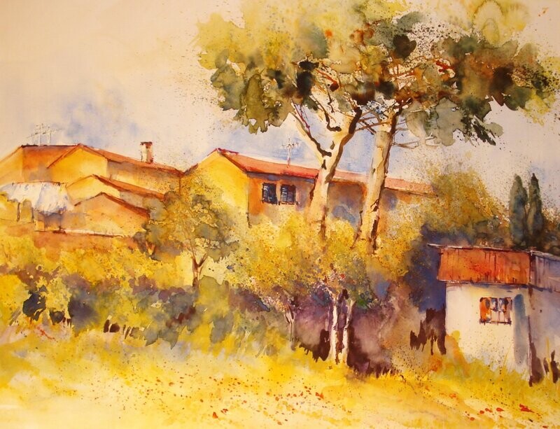 Sonnige Toskana