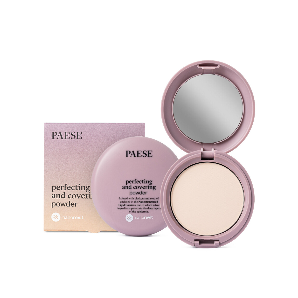 PŪDERIS - PAESE NANOREVIT PERFECTING AND COVERING POWDER