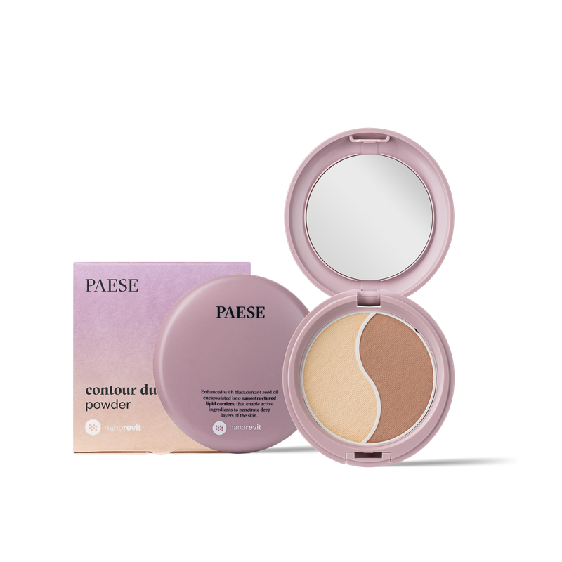 ПАЛЕТКА ДЛЯ КОНТУРИНГА ЛИЦА - PAESE NANOREVIT CONTOUR DUO
