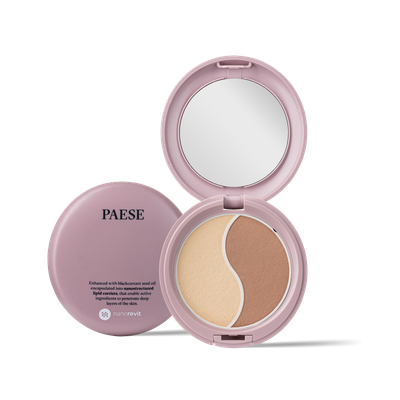 ПАЛЕТКА ДЛЯ КОНТУРИНГА ЛИЦА - PAESE NANOREVIT CONTOUR DUO