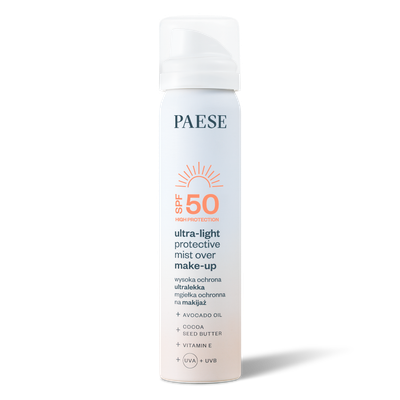 ​УЛЬТРАЛЕГКАЯ ЗАЩИТНЫЙ МИСТ​ ПОД МАКИЯЖ SPF 50