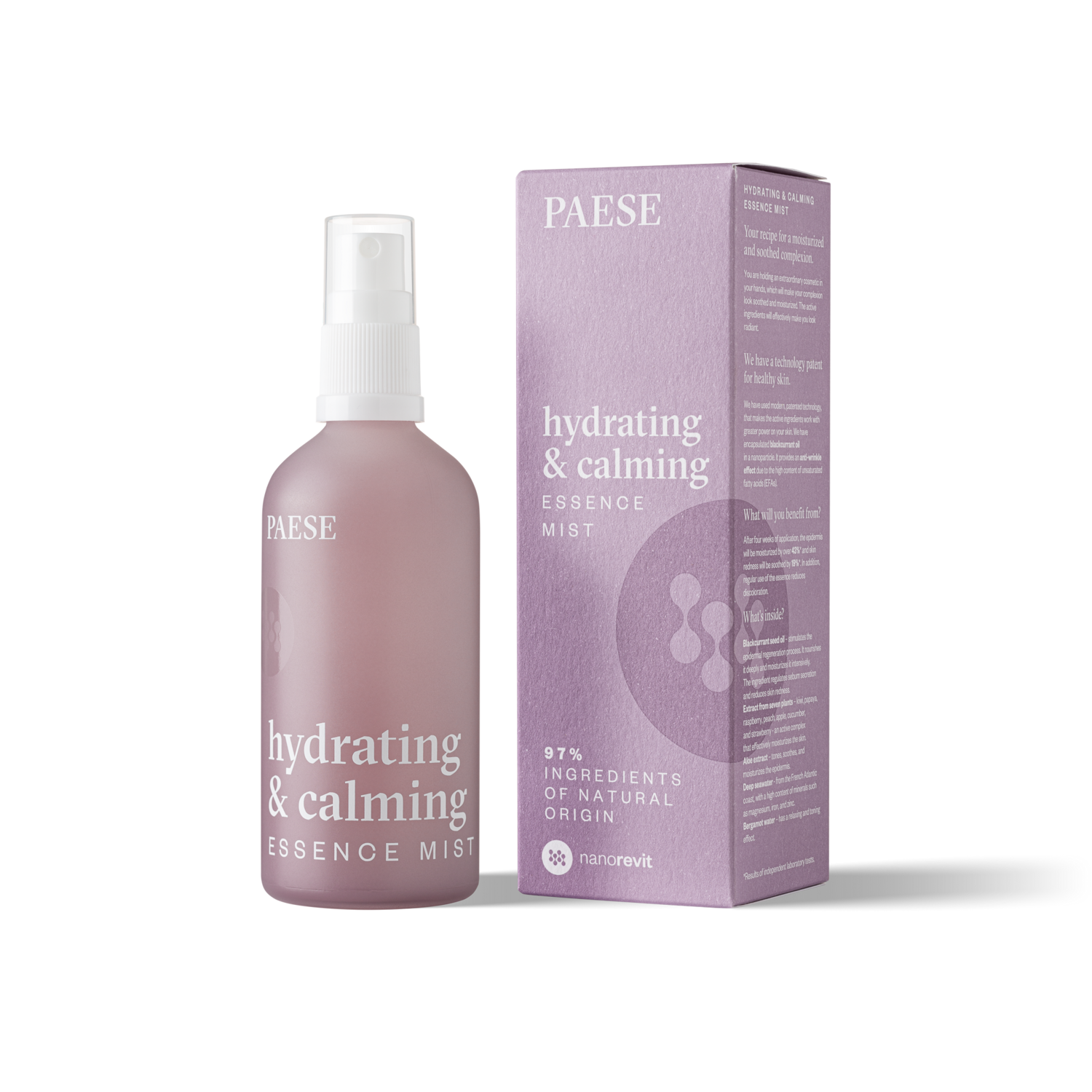 NANOREVIT HYDRATING &amp; CALMING ESSENCE MIST
