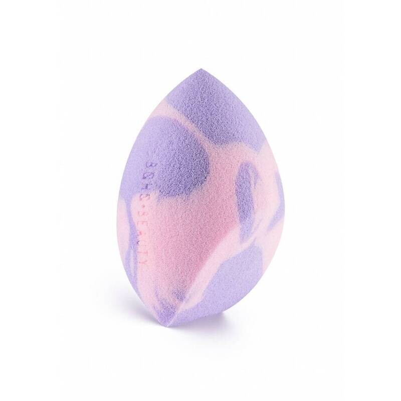 MAKE-UP SPONGE V CUT LILAC ROSE