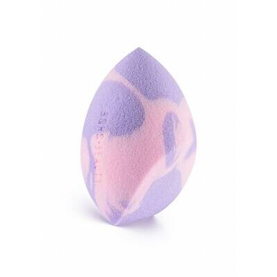 MAKE-UP SPONGE V CUT LILAC ROSE