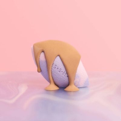 BOHO BEAUTY MAKE-UP SPONGE V CUT LILAC ROSE
