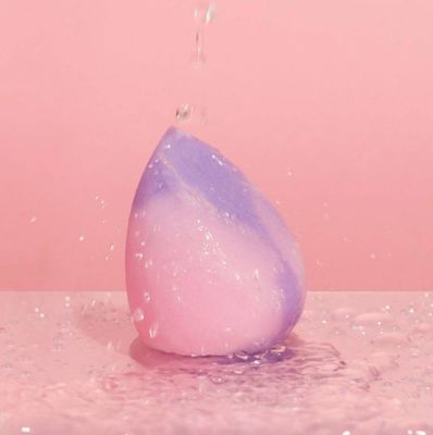 BOHO BEAUTY MEDIUM CUT LILAC ROSE MAKEUP SPONGE