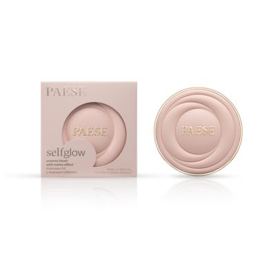 KRĒMVEIDA VAIGU SĀRTUMS - PAESE SELFGLOW BLUSH