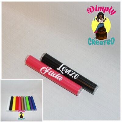 Personalized Blunt Tubes