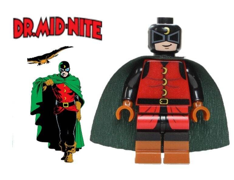 Doctor midnight mini moc building block