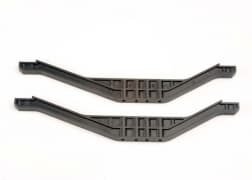 4923 Chassis braces, lower (2) (black)
