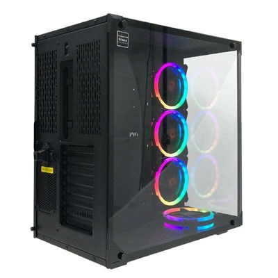 Redragon WIDELOAD E-ATX | ATX | Micro-ATX | Mini-ATX RGB Mid-Tower Gaming Chassis - Black