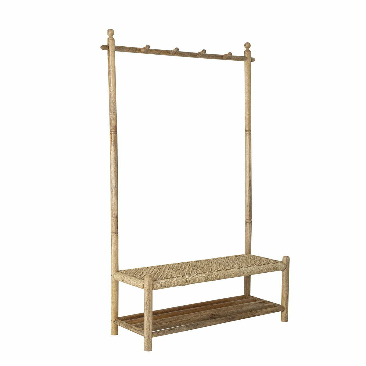 Coat Rack Rattan