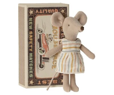 Big Sister Mouse in Match Box