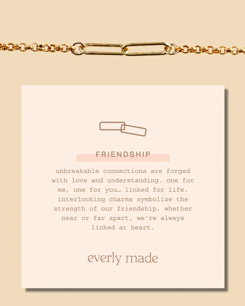 Two Link Friendship Bracelet