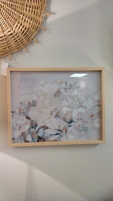 Soft Florals in Frame