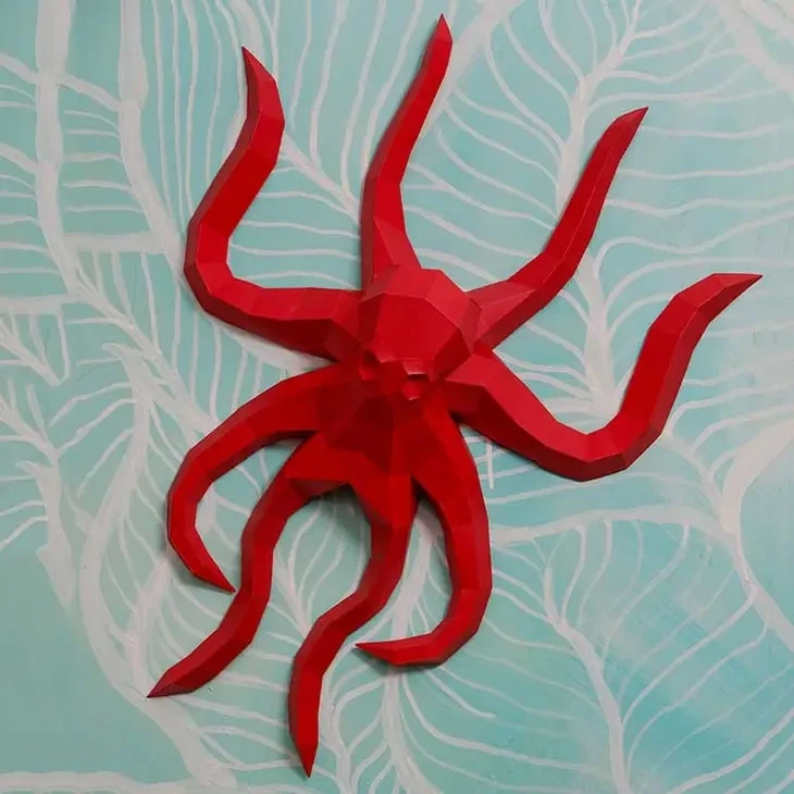 3D Origami Wall Art