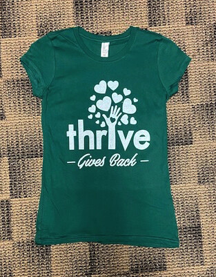 Thrive Gives Back T-shirt (Women&#39;s)