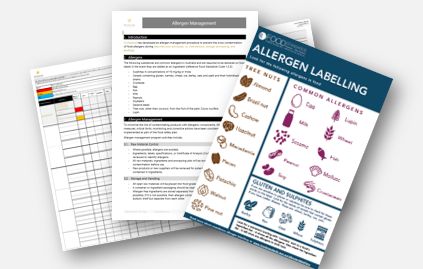Allergen Management Template Bundle