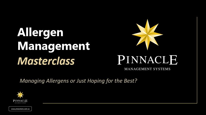 Allergen Management Masterclass and Toolkit