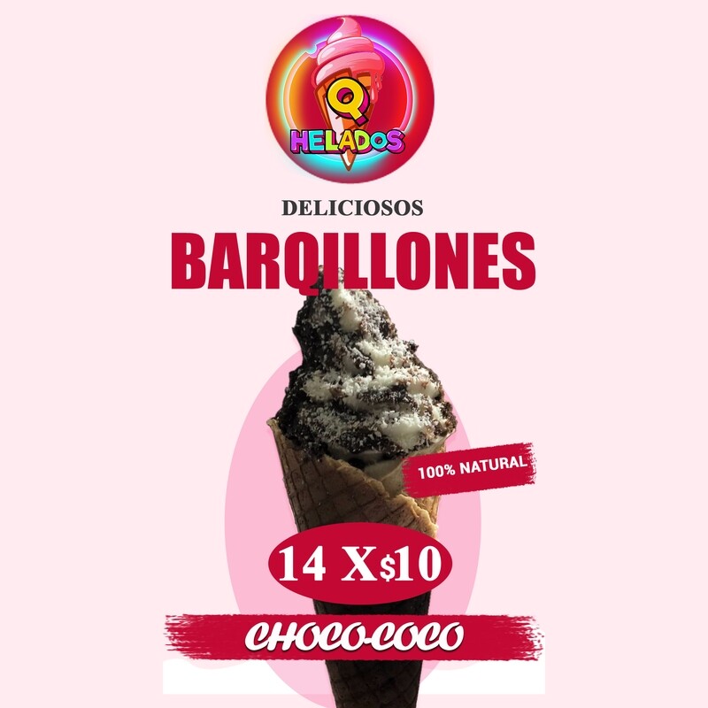 BAQUILLONES 20 cm Rellenos de browne, cubiertos de chocolate maní y browne