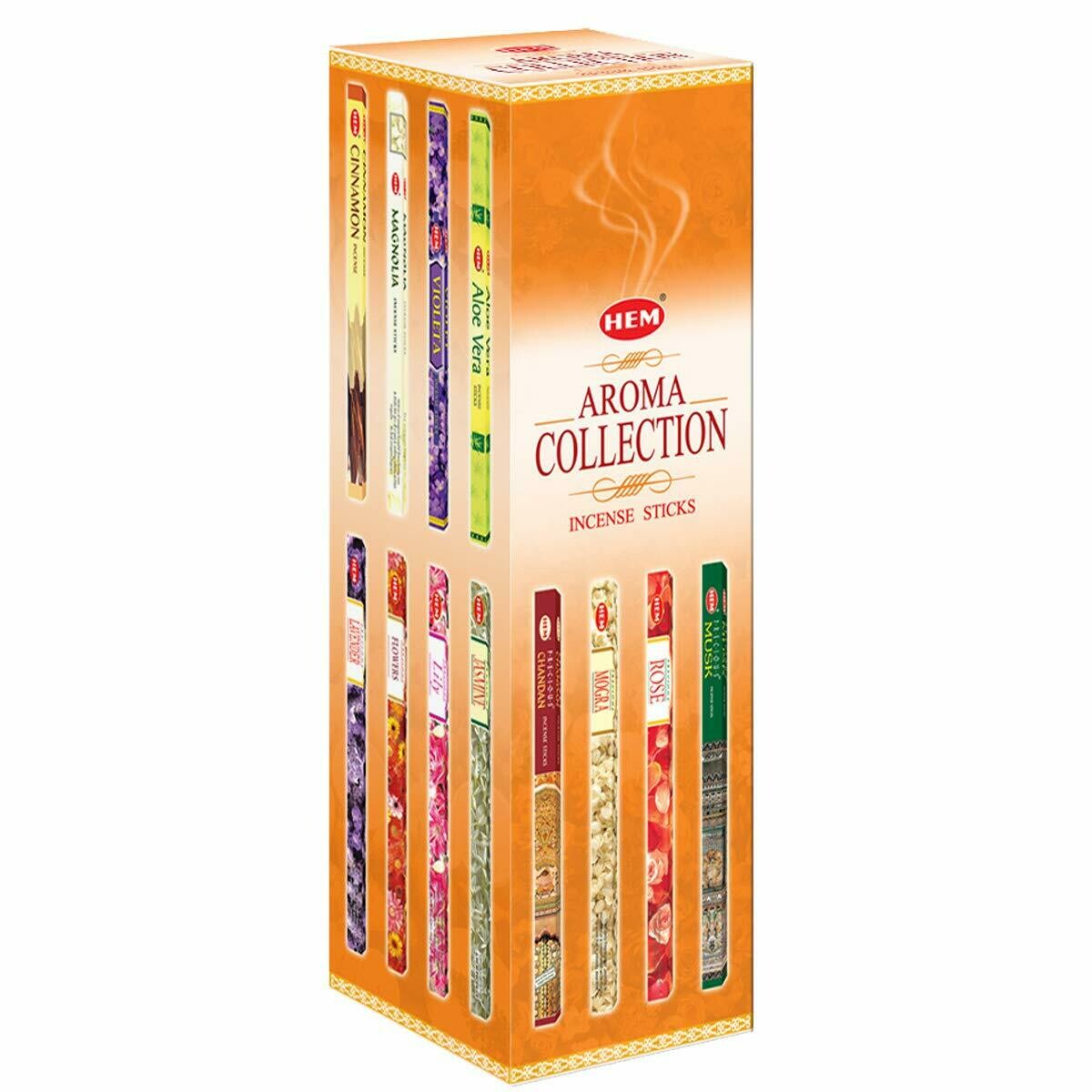 Kadzidełka HEM - Aroma Collection Mix 25 zapachów