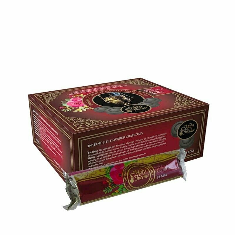 Węgiel Trybularzowy 33mm Węgielek 10 szt różany