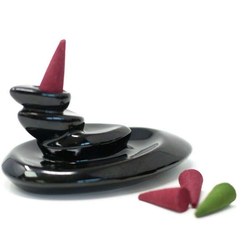 Kominek zapachowy Backflow - Kamienie B02