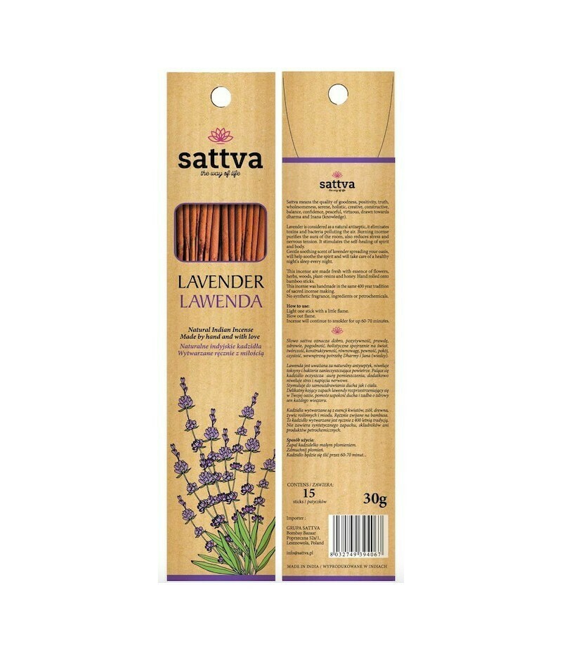 Kadzidełka Sattva - LAWENDA