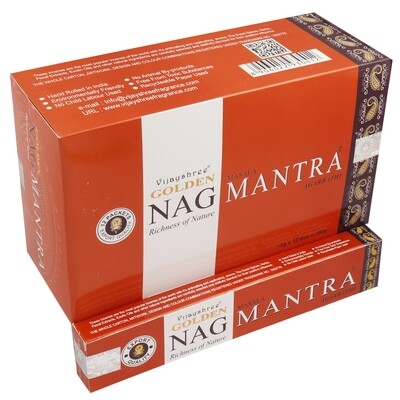 Kadzidełka Golden Nag - MANTRA
