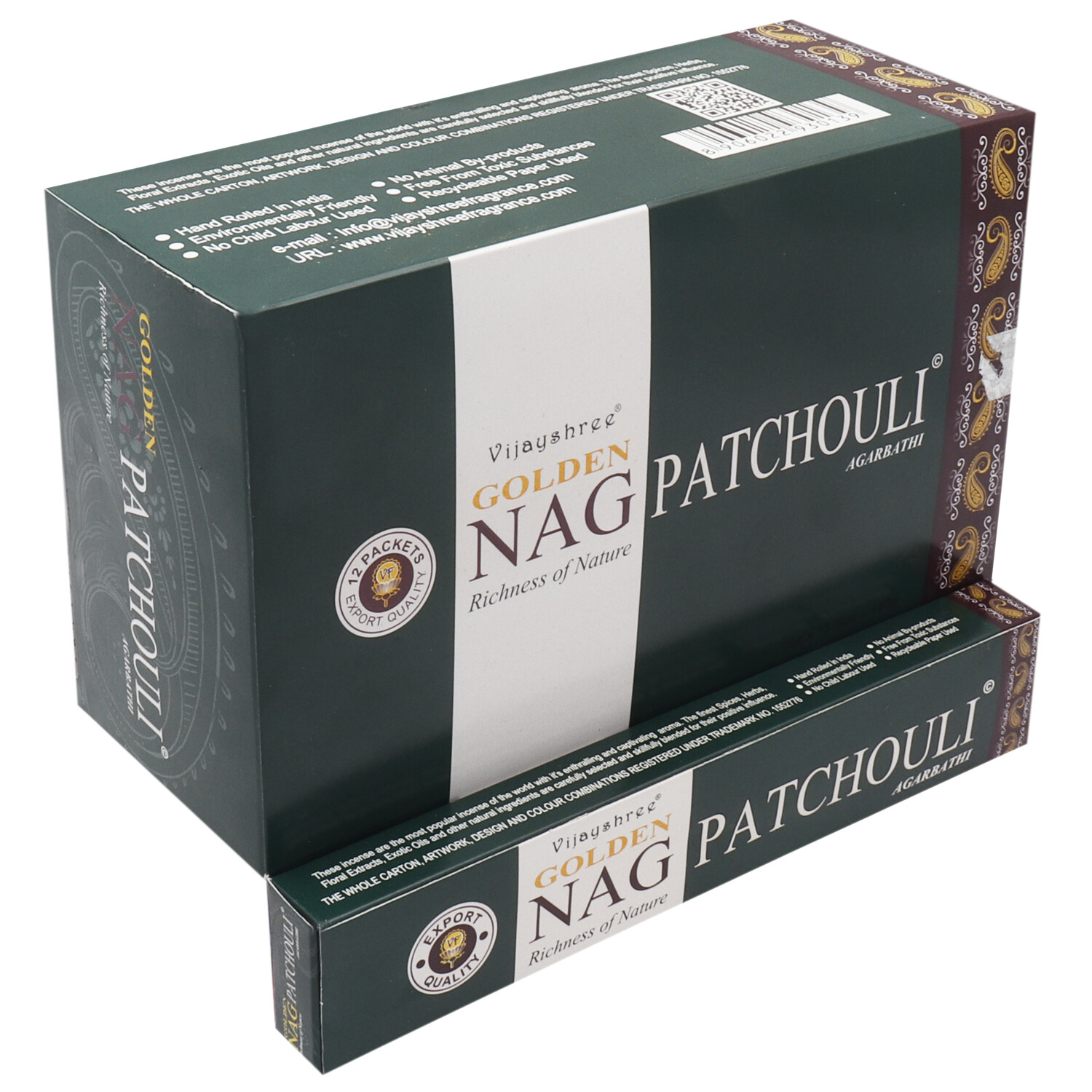 Kadzidełka Golden Nag - PATCHOULI