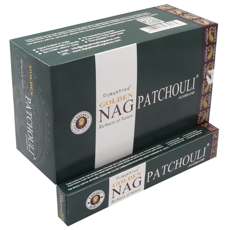 Kadzidełka Golden Nag - PATCHOULI Kadzidełka Golden Nag - PATCHOULI