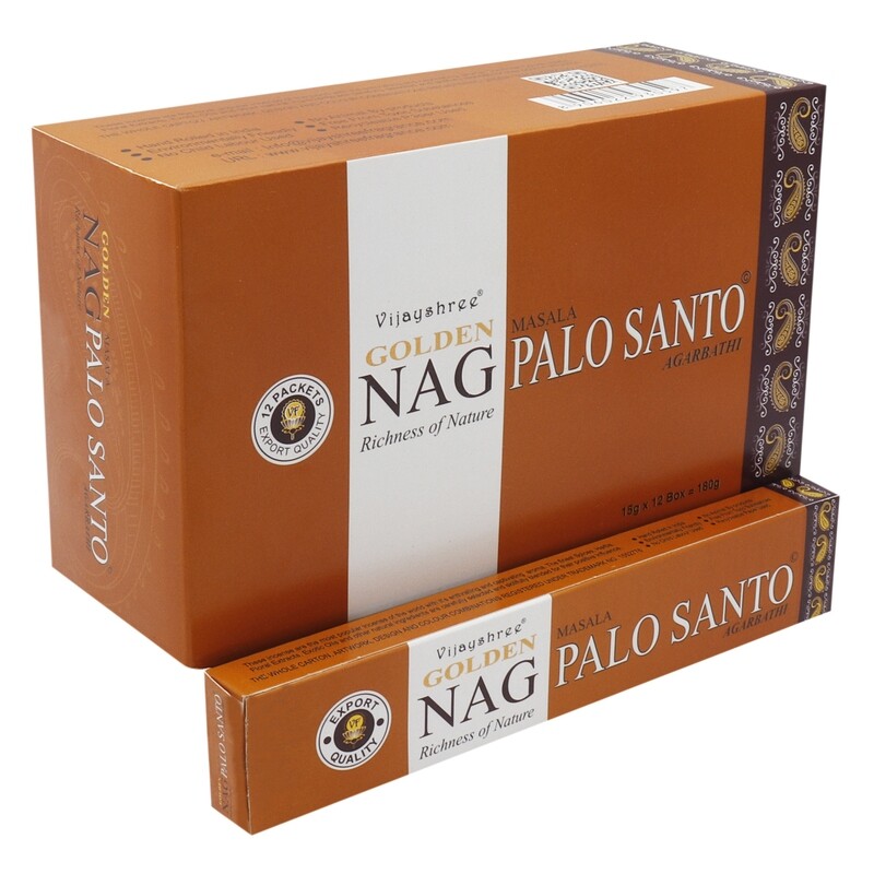 Kadzidełka Golden Nag - PALO SANTO Kadzidełka Golden Nag - PALO SANTO