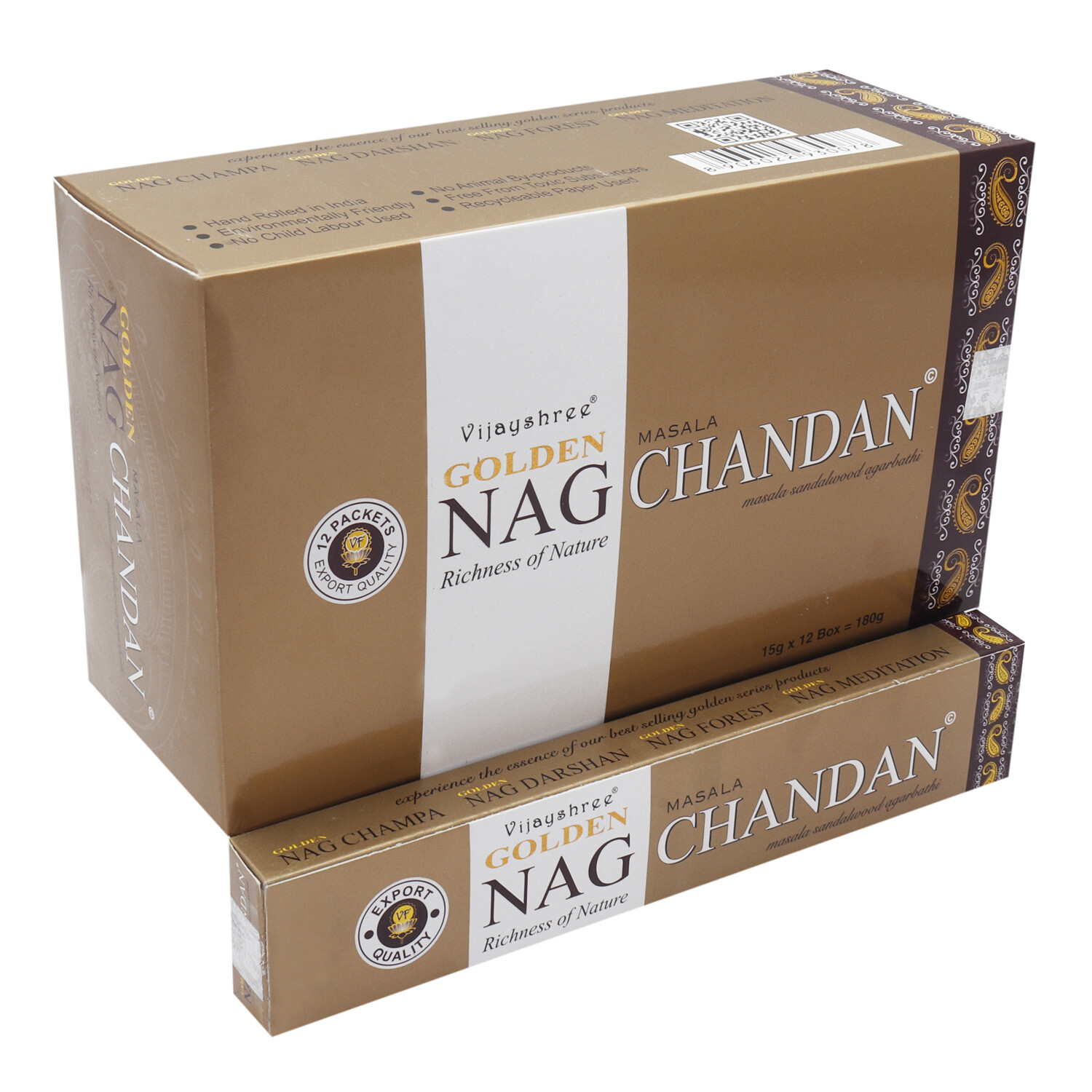 Kadzidełka Golden Nag - CHANDAN