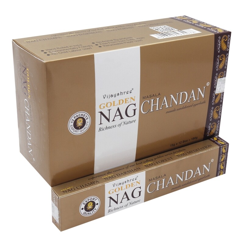 Kadzidełka Golden Nag - CHANDAN Kadzidełka Golden Nag - CHANDAN