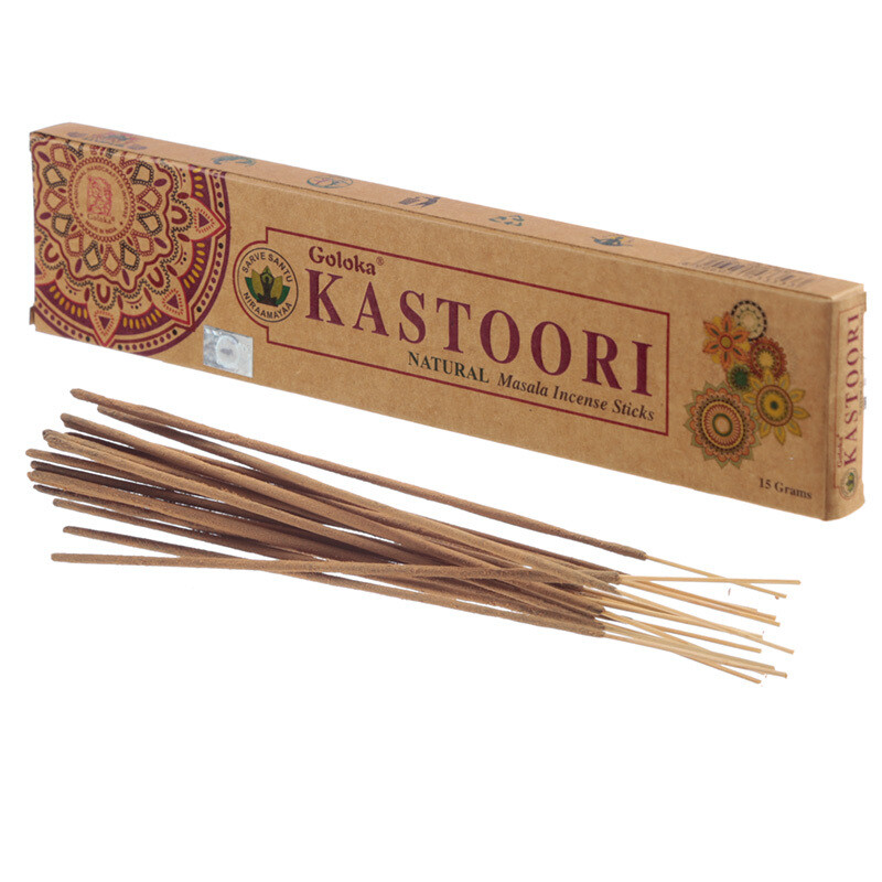 Kadzidełka Goloka Organika - KASTOORI Kadzidełka Goloka Organika - KASTOORI