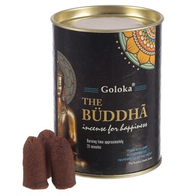 Kadzidełka stożkowe BackFlow Goloka - Budda Kadzidełka stożkowe BackFlow Goloka - Budda