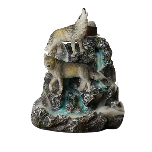 Kominek zapachowy BackFlow - Wilki w górach - BF32